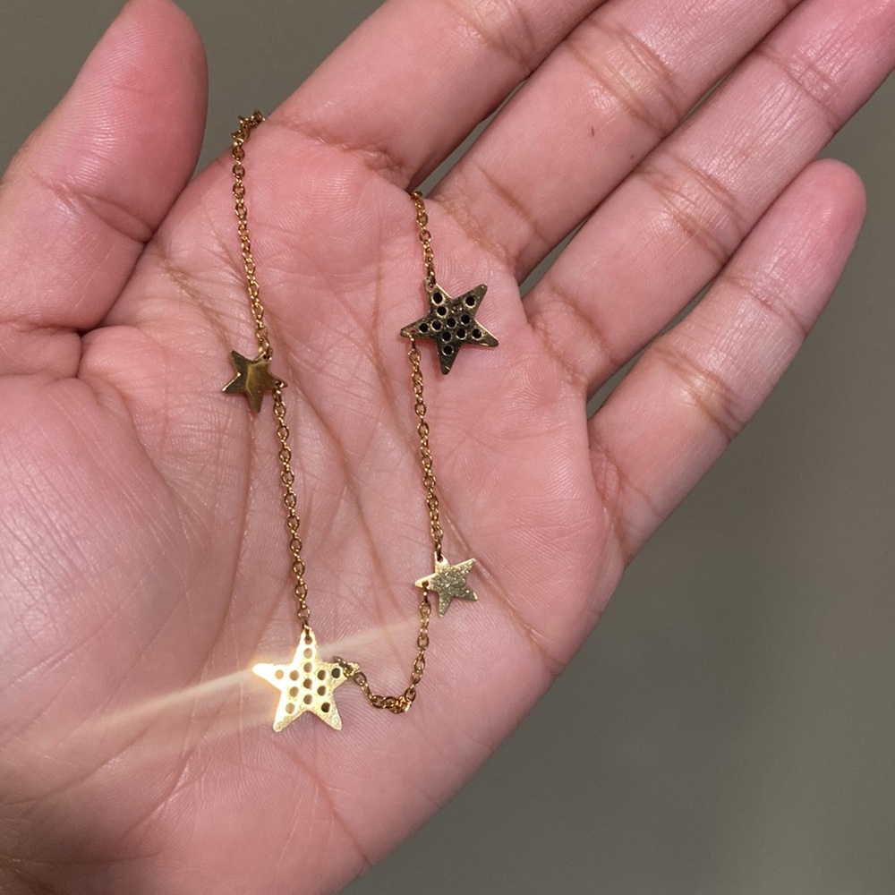 Beautiful star anklet or bracelet